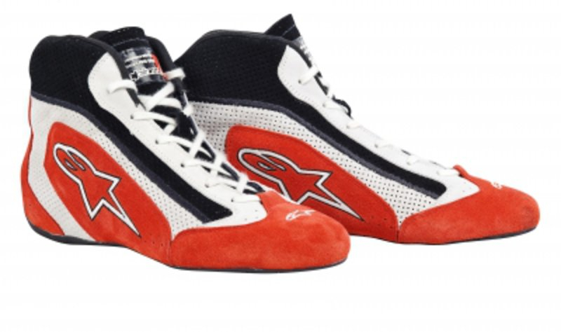 SP Schuhe von Alpinestars rot-schwarz