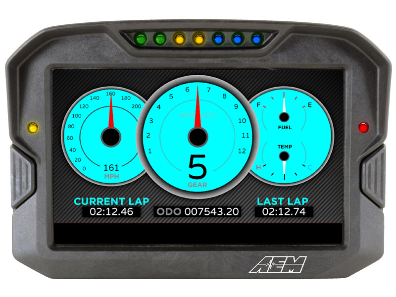 CD-7 Carbon Digital Racing Dash Display AEM