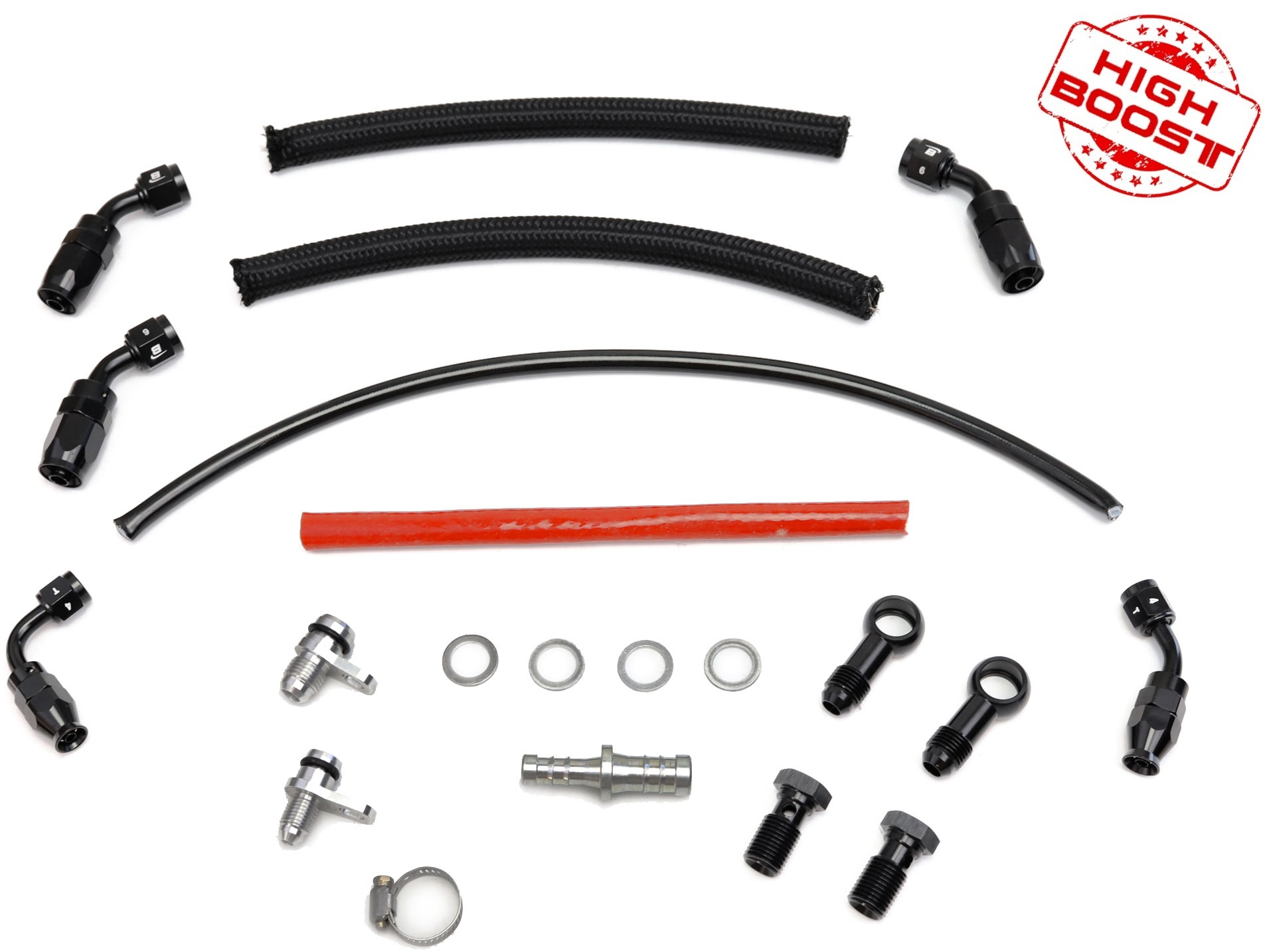 2.5L TFSI Audi RS3 & TTRS Turbo oil & water line kit for upgrade supercharger BAR-TEK®