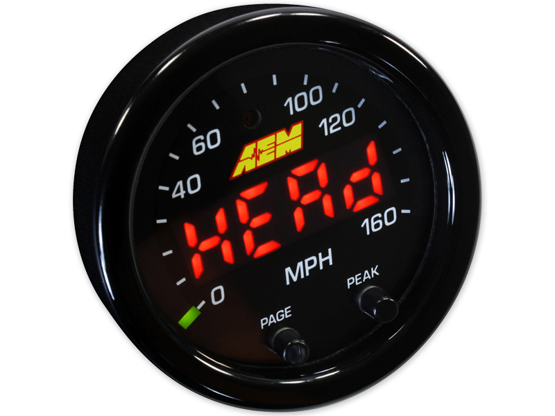 AEM X-Series GPS Speedometer