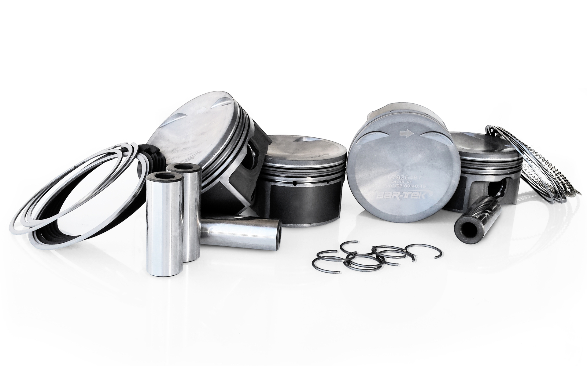 1.8T High Performance Forged Pistons Kit MAHLE