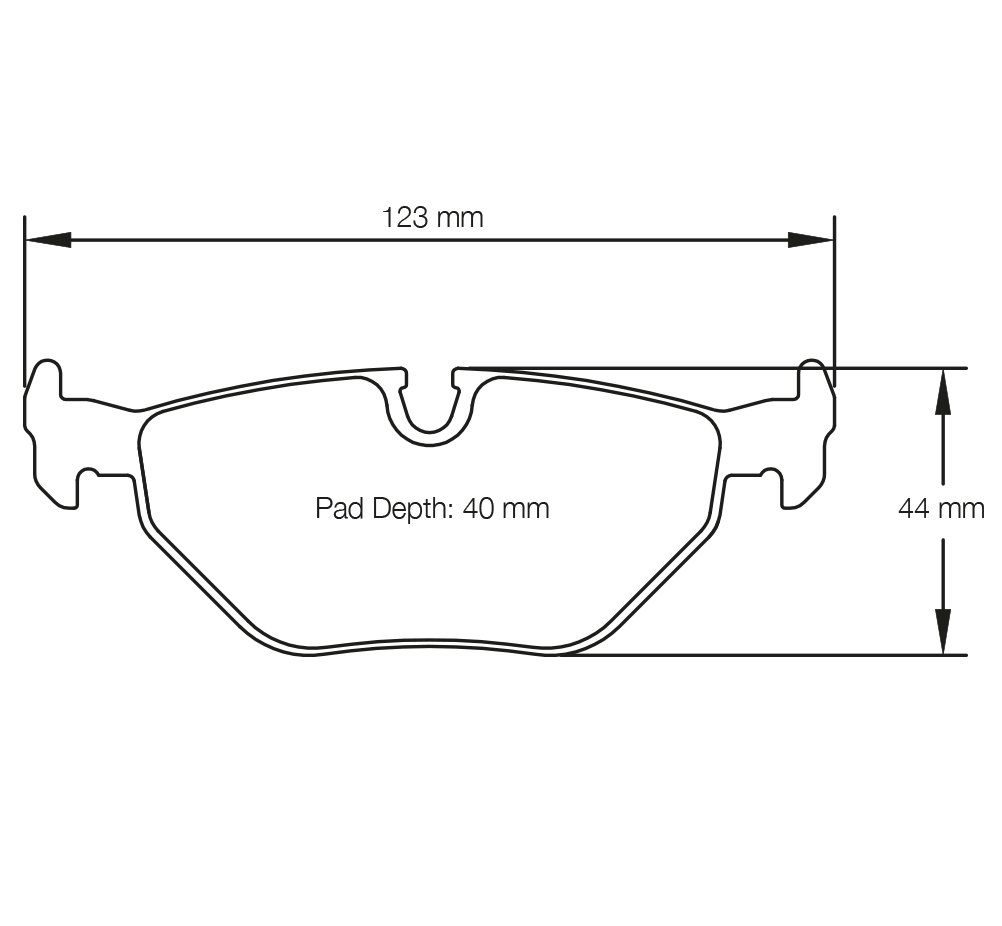 Plaquettes de frein PAGID Racing HA 1285 - RSL29 adaptables sur BMW