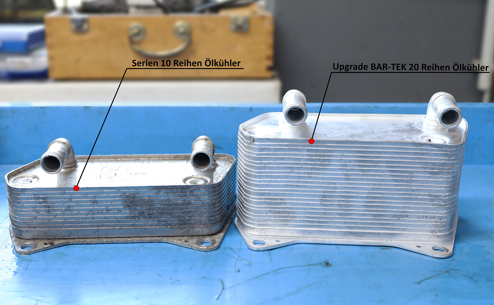 DSG DQ250 mise à niveau Transmission refroidisseur d'huile BAR-TEK®