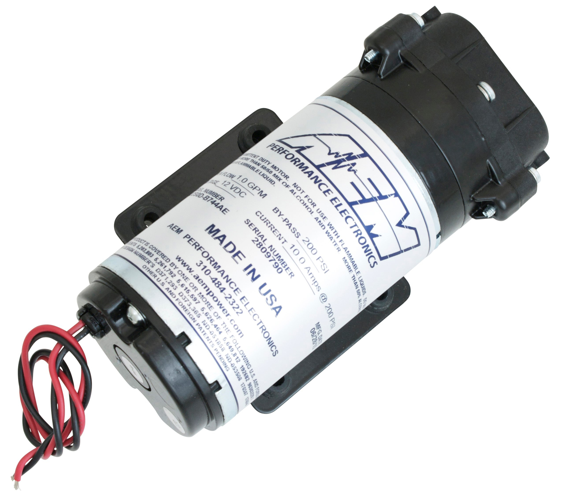 Water-methanol injection 200 PSI replacement pump AEM