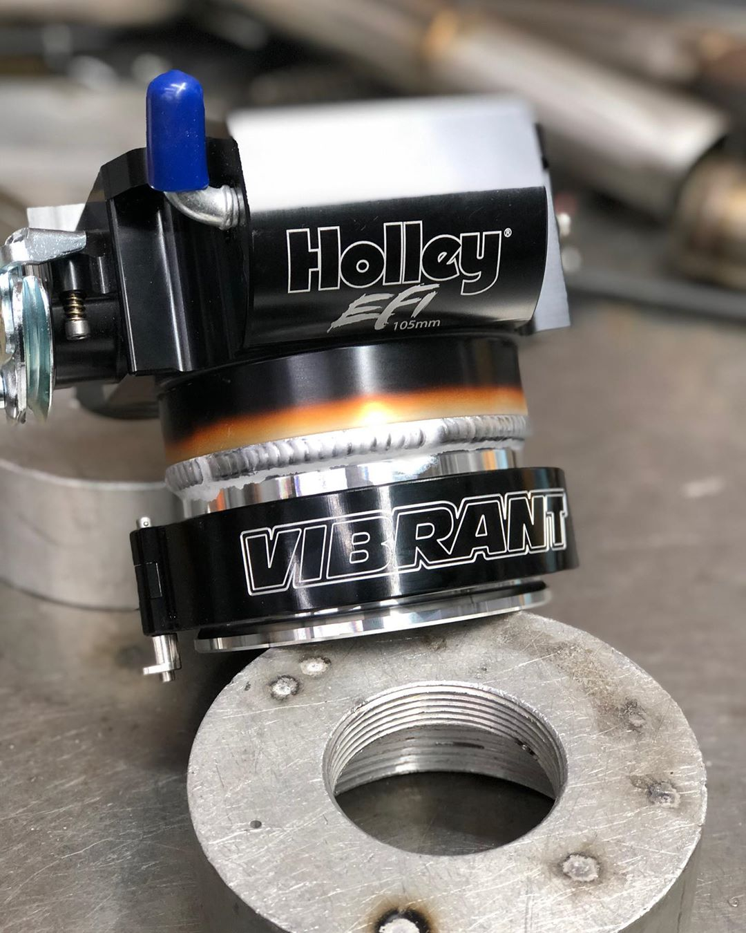 Aluminium V-band clamp HD Vanjen Vibrant Performance