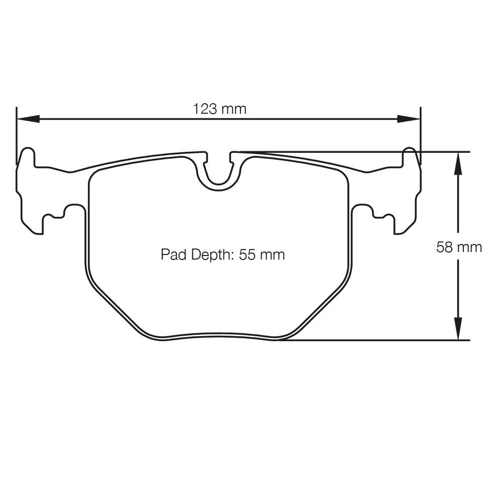 PAGID Racing Bremsbeläge HA 2685 - RSL29 passend für BMW