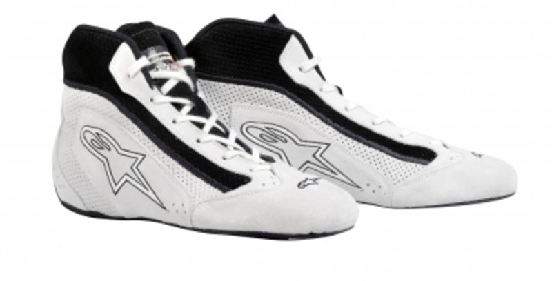 SP Schuhe von Alpinestars weiß-schwarz