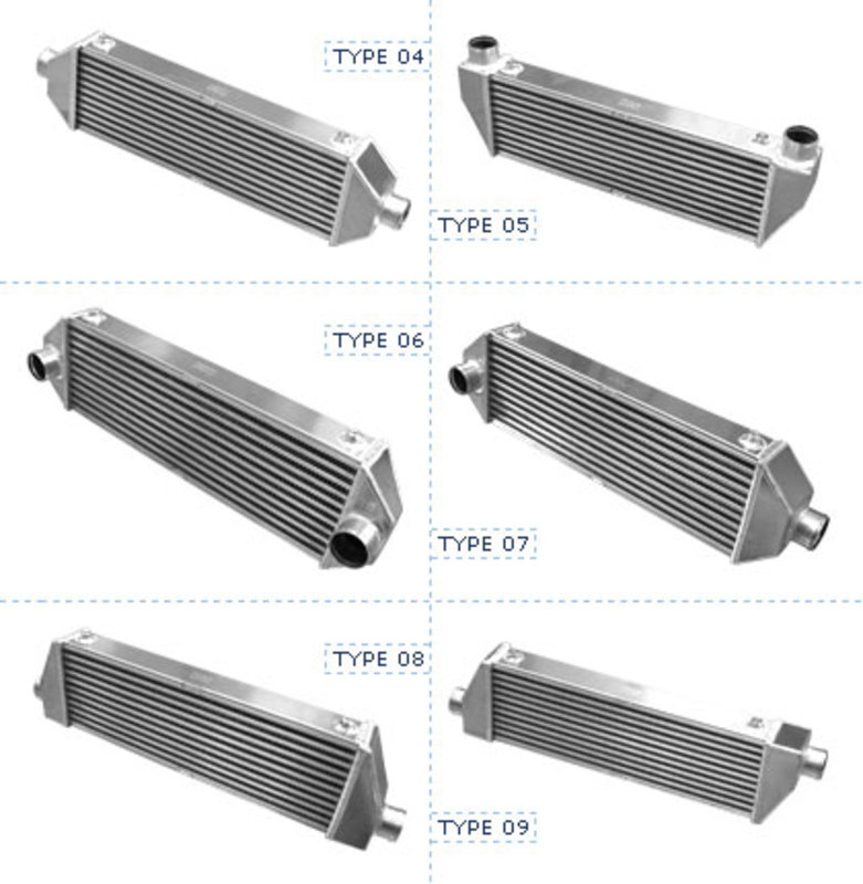 Universeller Ladeluftkühler FORGE FMINT40