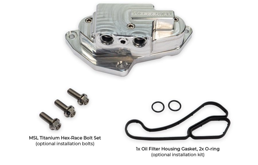 Mosselman mise à niveau Thermostat d'huile adapté à BMW S55B30 F8X M2C/M3/M4