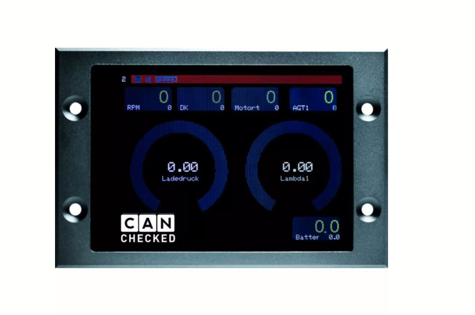 MFD28 Gen 2 Universal 2.8" Display CANchecked