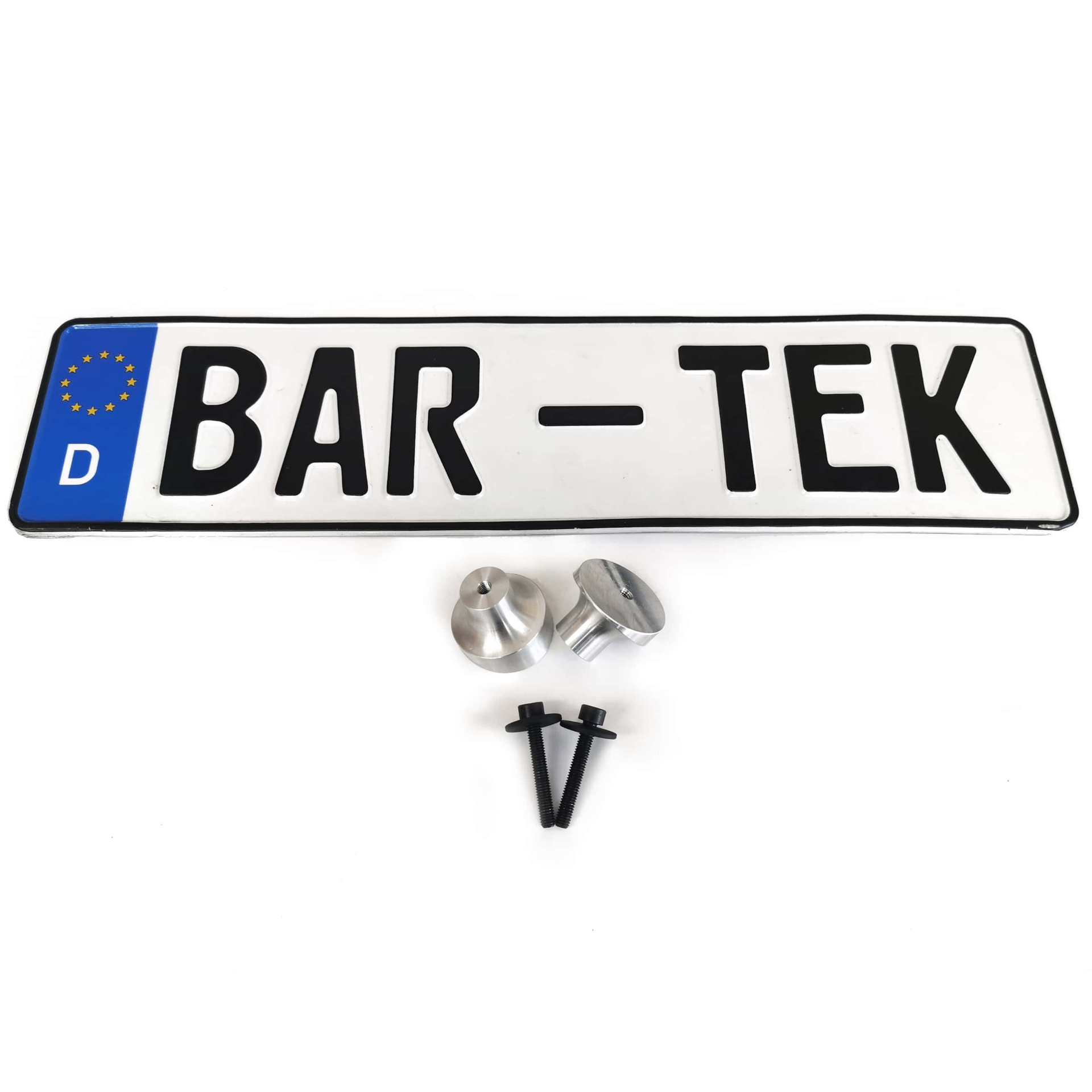 Support de plaque d'immatriculation en aluminium BAR-TEK®