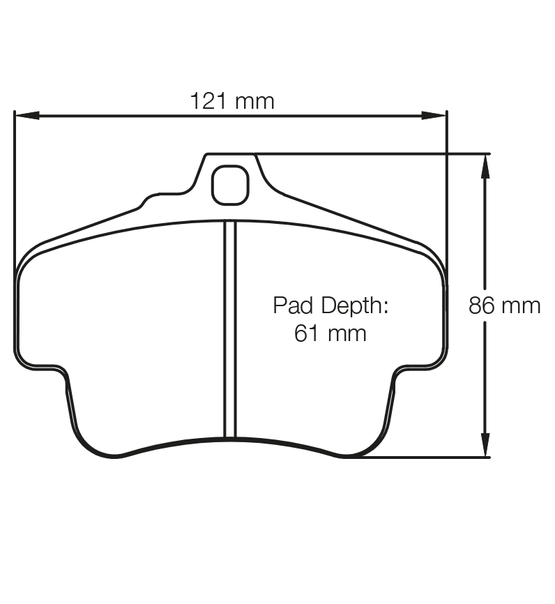 Porsche Racing Bremsbeläge VA 2405 - RSL29 PAGID