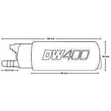 DeatschWerks pompe à carburant DW400 Universel