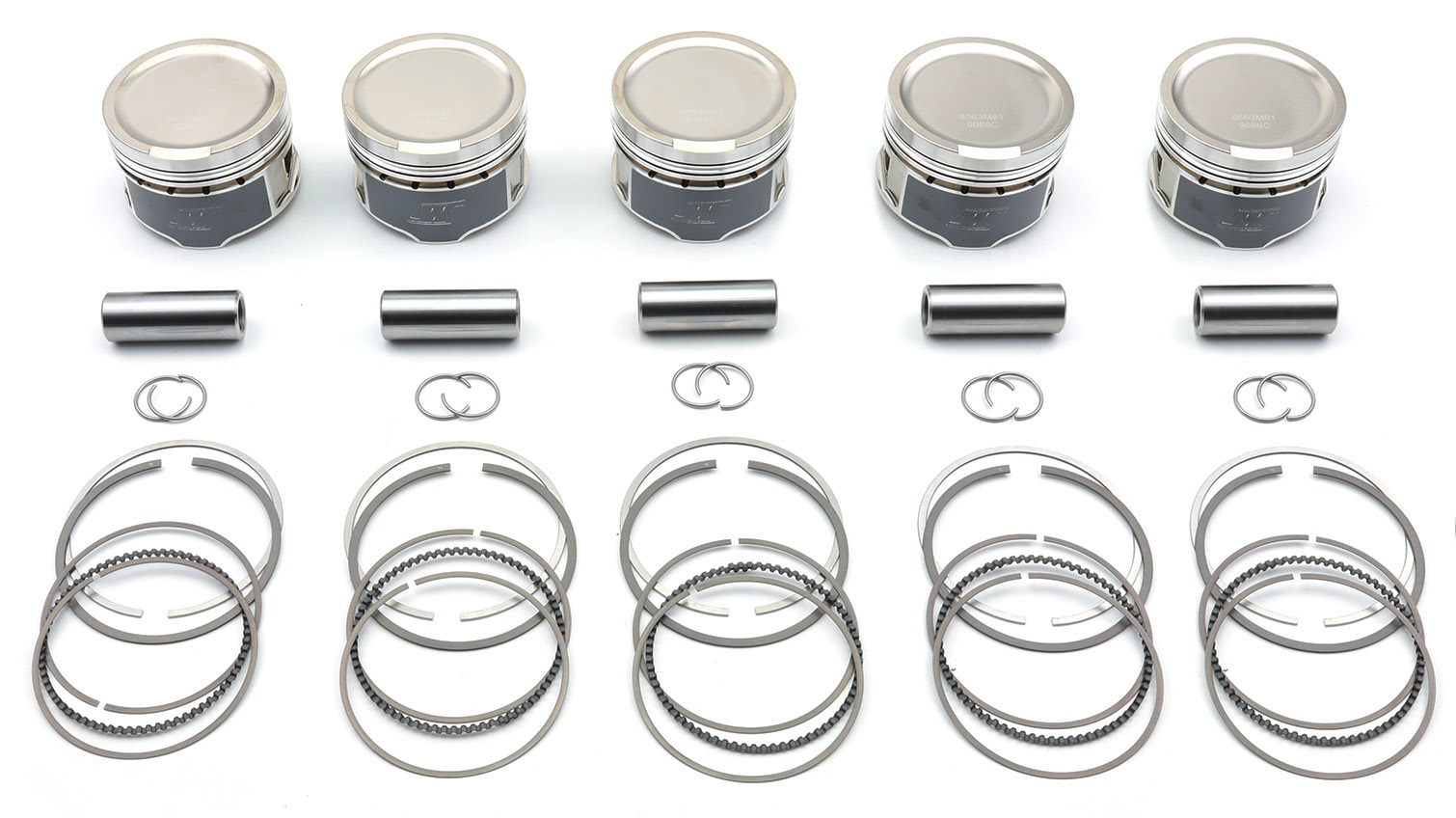 Audi 2.3L 20V 7A pistons forgés- Kit WISECO