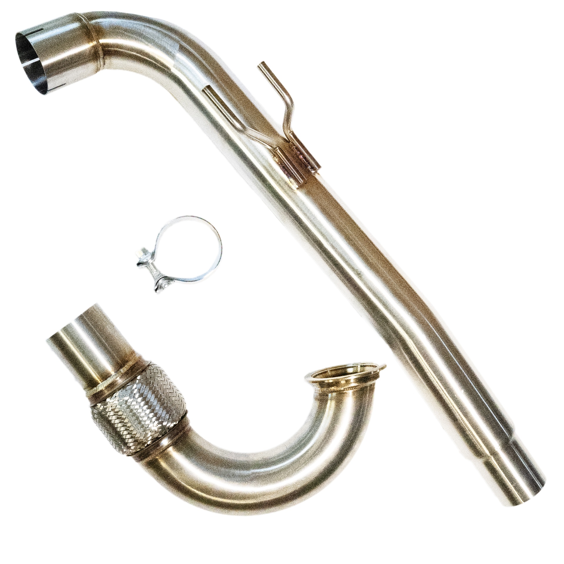 1.8L &amp; 2.0 TSI EA888 Gen.3 MQB FWD downpipe sans cat