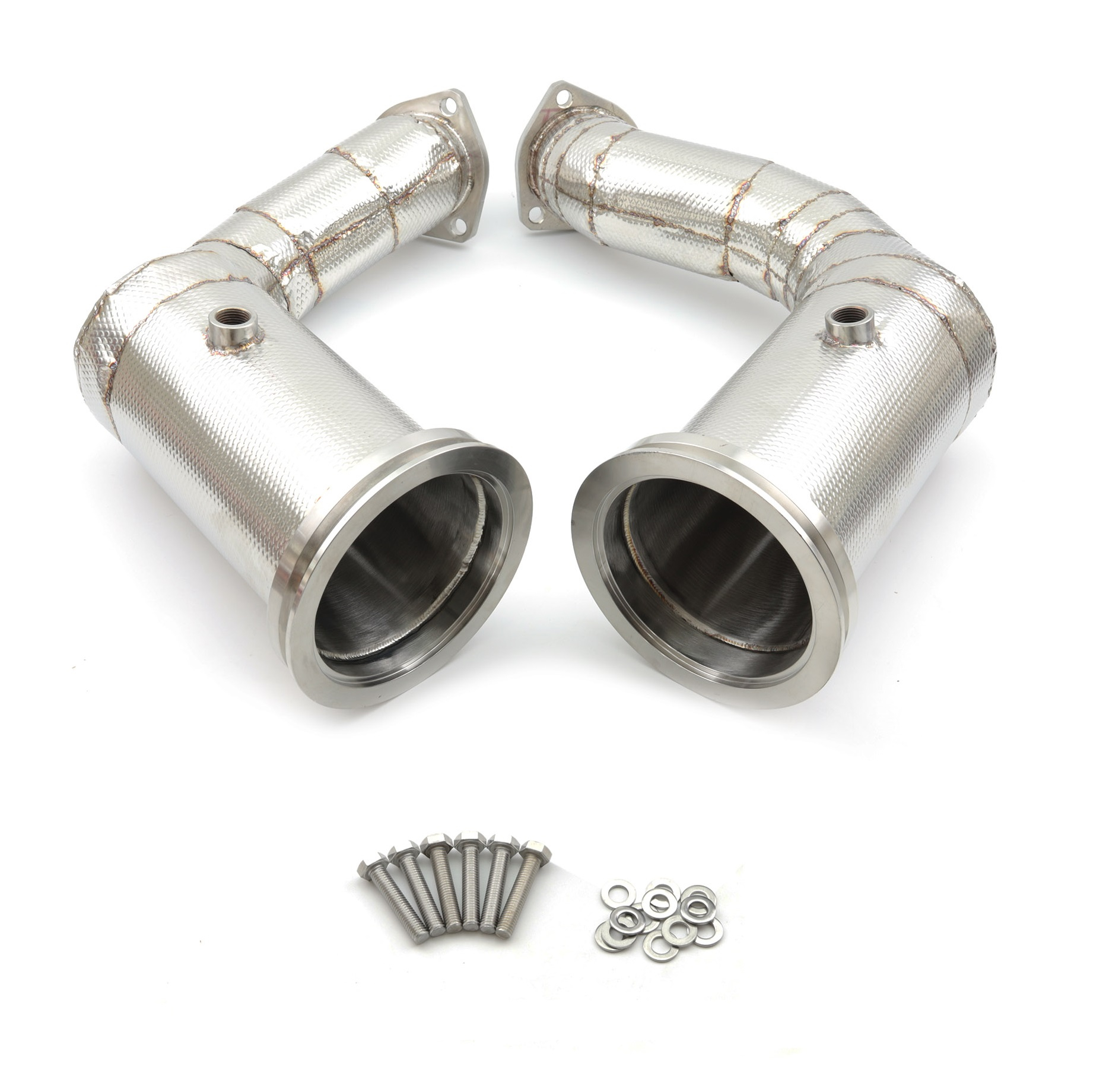 4.0L TFSI Audi RSQ8 &amp; Lamborghini Urus Large Bore downpipe BAR-TEK®