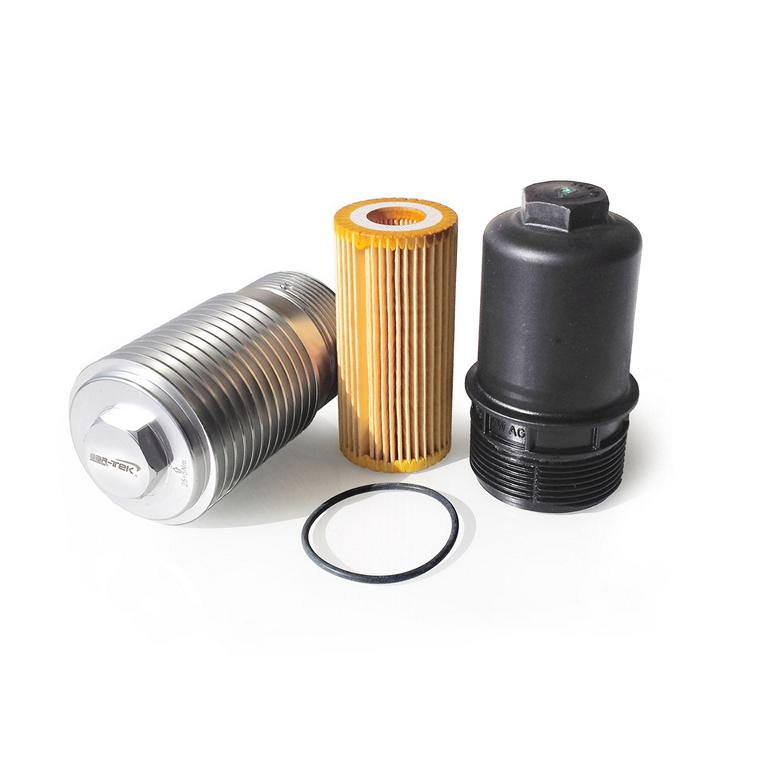 BAR-TEK® upgrade Alloy oil filter housing kit fits 2.0L TSI EA888 Gen.3 MQB