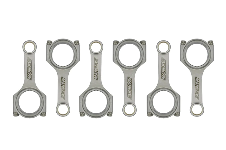 H-shank steel connecting rod 145x22mm fits BMW S55B30 F8X M2/M3/M4