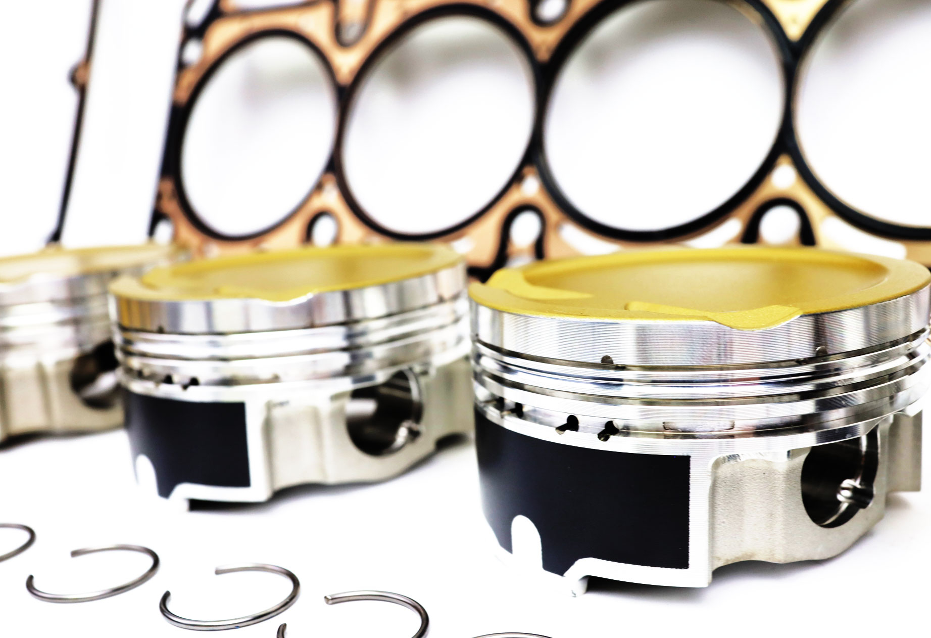 2.5L TFSI Audi CEPA pistons forgés &amp; bielle en acier High Boost ULTI Kit JE &amp BAR-TEK®