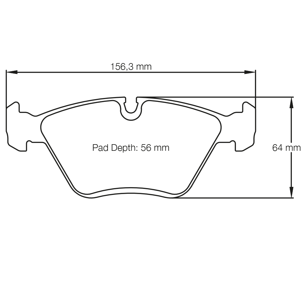 Plaquettes de frein PAGID Racing VA 1295 - RSL29 adaptables sur BMW