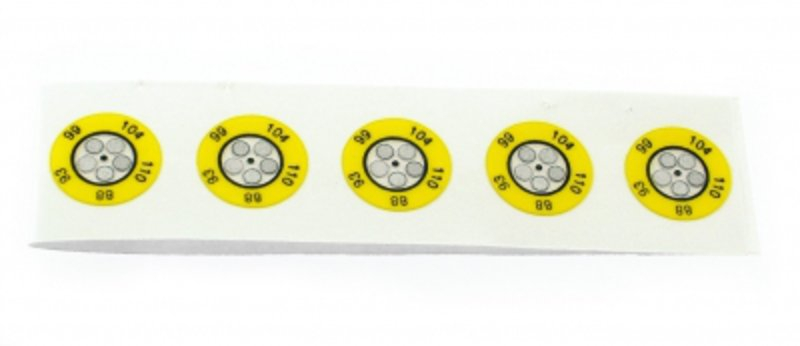 5-Felder Temperatur-Messspunkte 10 Stk.