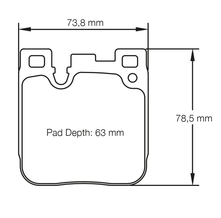 Plaquettes de frein PAGID Racing HA 4933 - RSL29 adaptables sur BMW