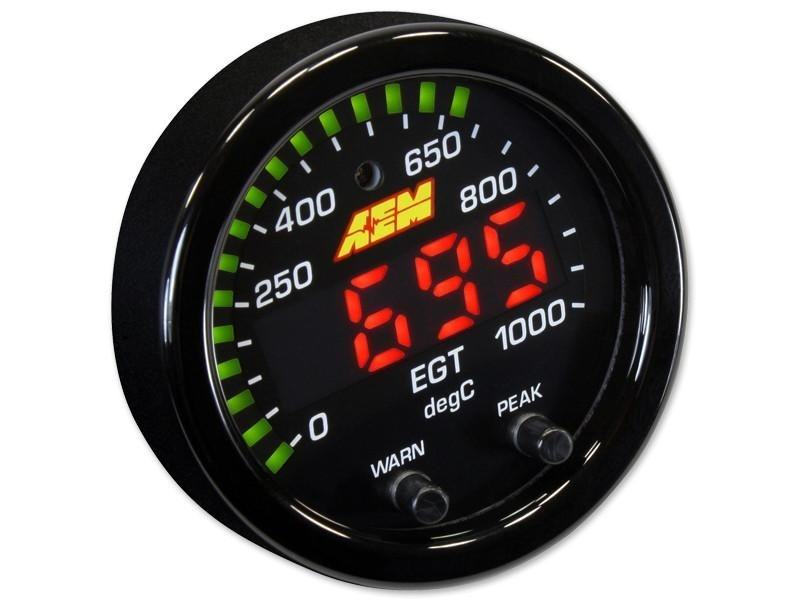 Exhaust Temperature Gauge X-Series AEM