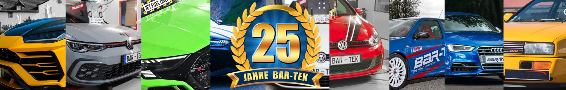 BAR-TEK® Banner ESSEN MOTOR SHOW 2024 - 25 Jahre BAR-TEK®