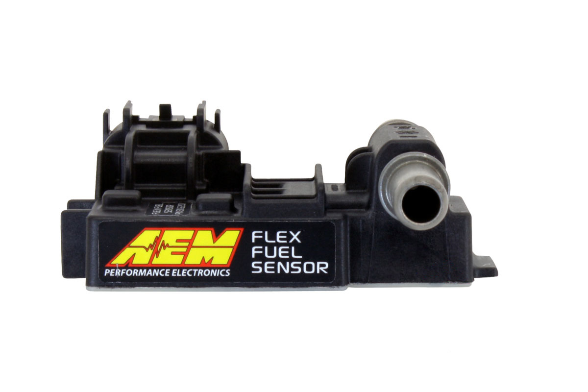 Ethanol content flex fuel sensor kit with 6 AN connections AEM