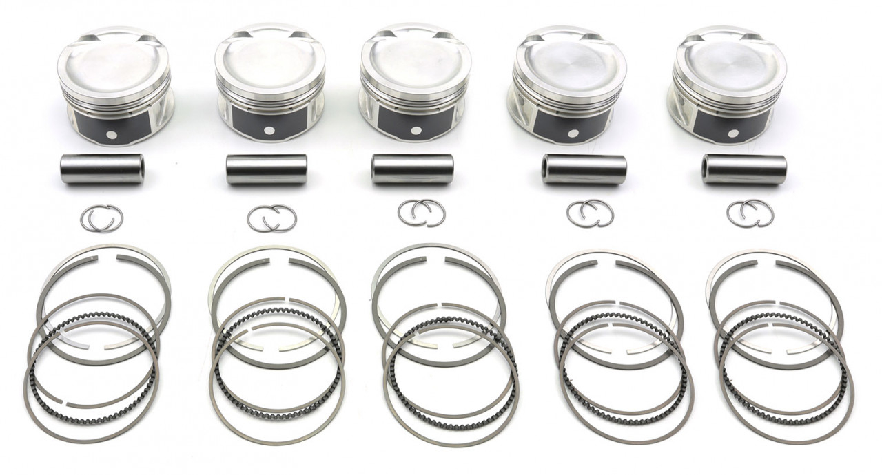 Jeu de pistons forgés JE pour 2.5L TFSI Audi RS3 8V & TTRS 8S E855 DAZA & DNW