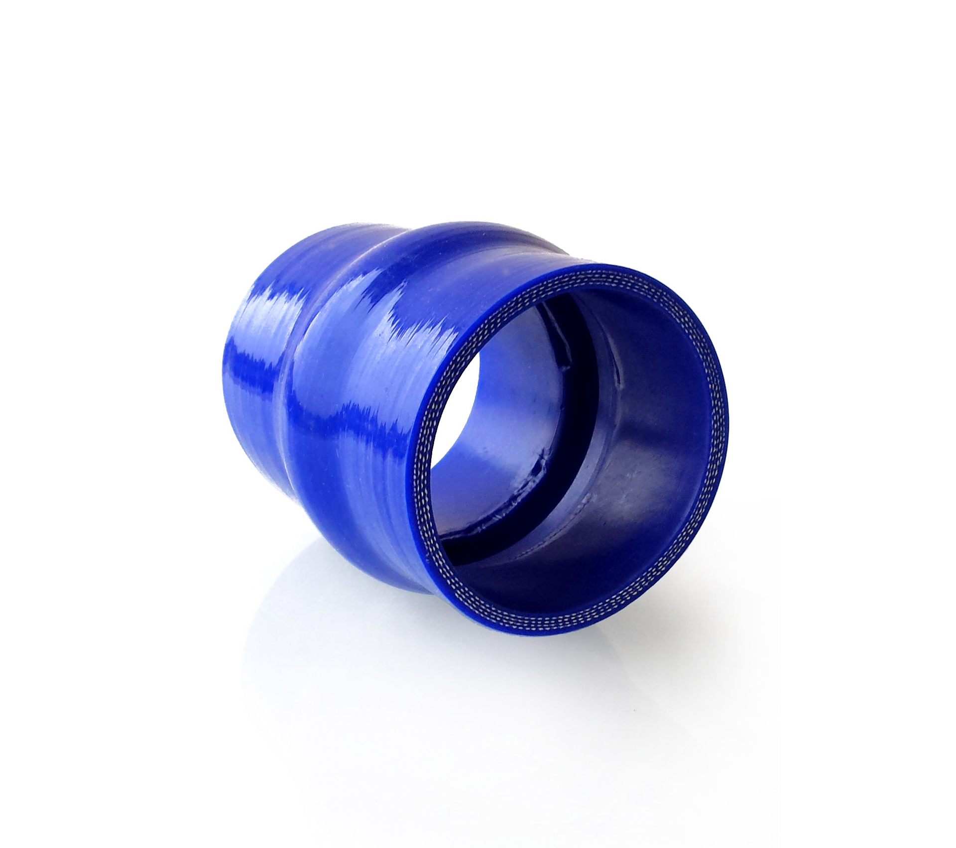 Hump silicone hose vibration damper