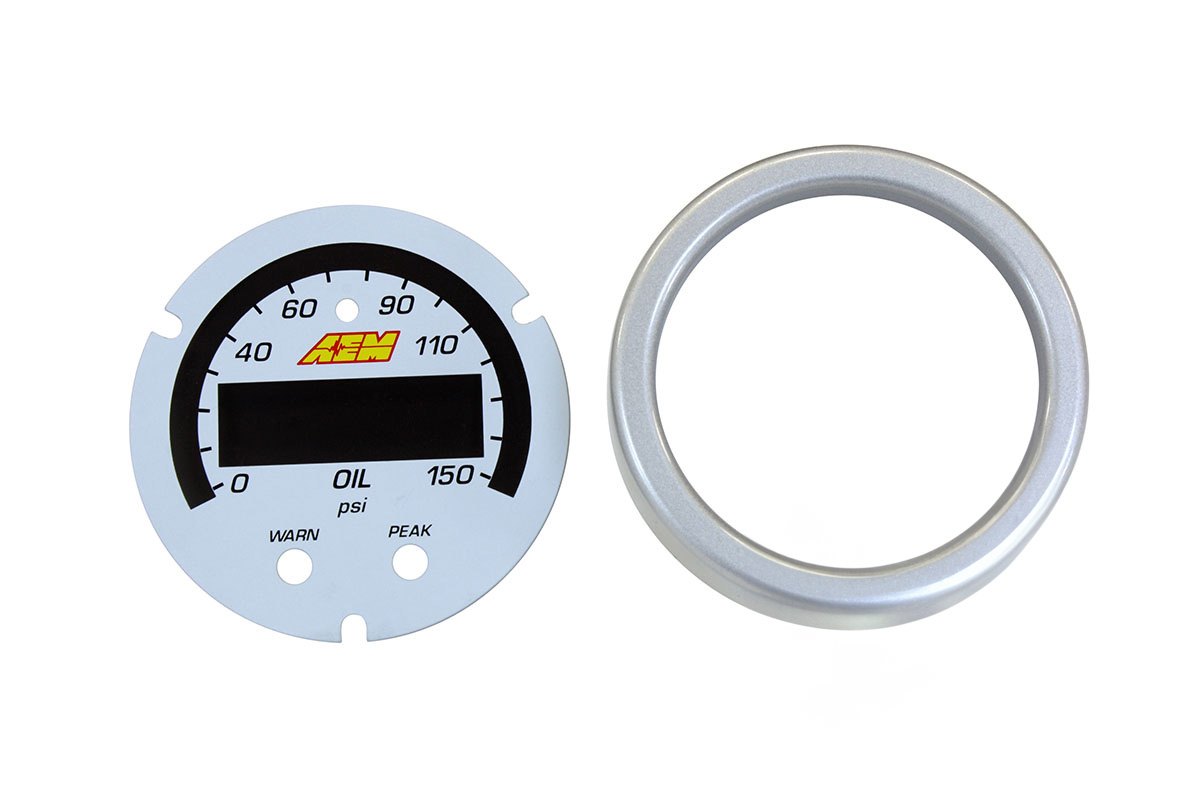 AEM X-Series 10 Bar Öldruckanzeige Zubehoer Kit